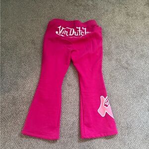 True religion/Von Dutch women’s Fuchsia Sweatpants